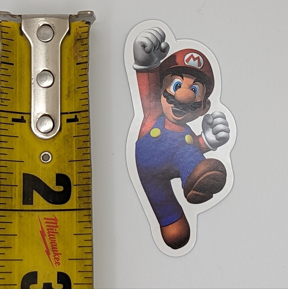 Super Mario Sticker - Picture 2 of 2